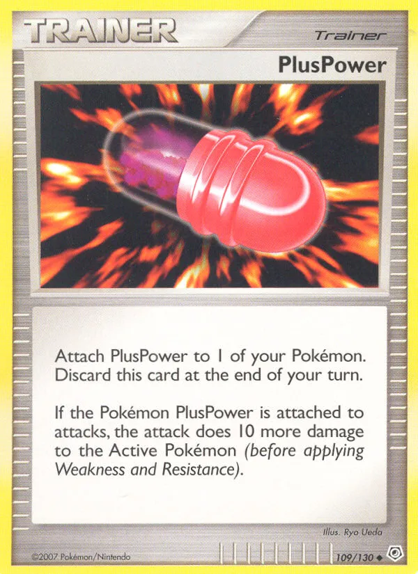 2007 Diamond & Pearl PlusPower Uncommon #109/130 Uncommon card image