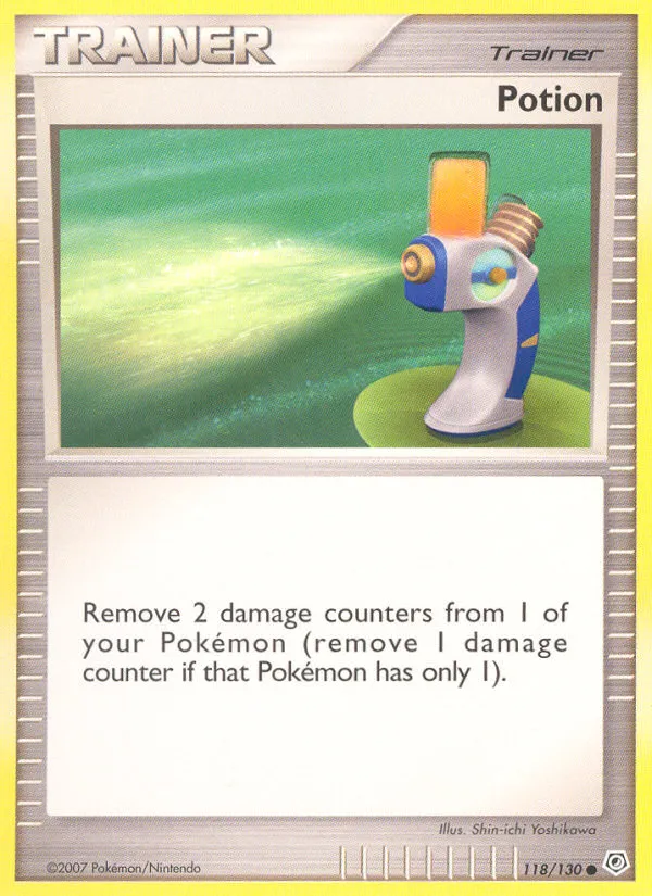 2007 Diamond & Pearl Potion Common #118/130 Common card image