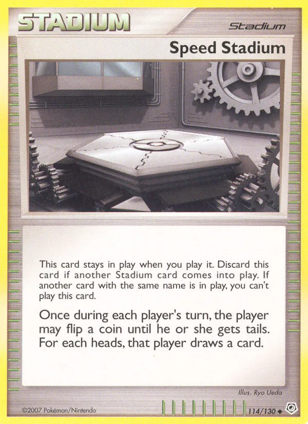 2007 Diamond & Pearl Speed Stadium #114/130 Uncommon card image