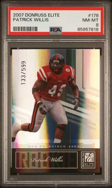 2007 Donruss Elite Patrick Willis #178 card image