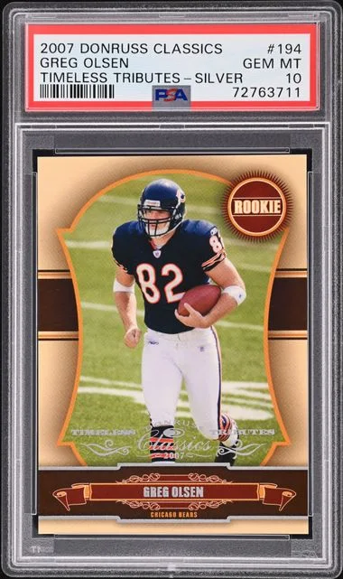2007 Donruss Greg Olsen Classics Timeless Tributes Silver #194 card image