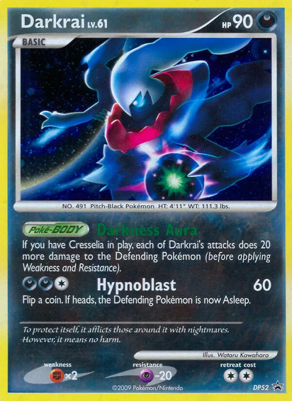 2007 DP Black Star Promos Darkrai #DP24 card image