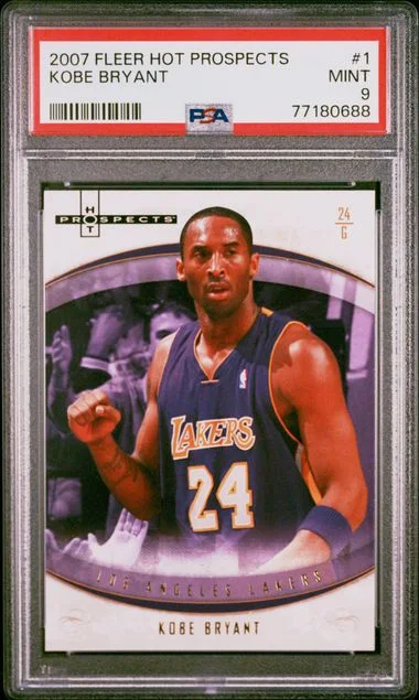 2007 Fleer Hot Prospects Kobe Bryant #1 card image