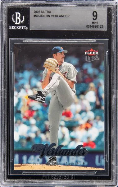 2007 Fleer Ultra Justin Verlander #59 card image