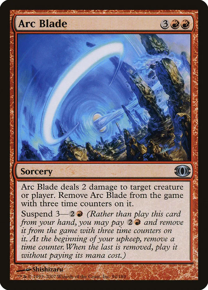 2007 Future Sight Arc Blade uncommon #94 unlisted card image
