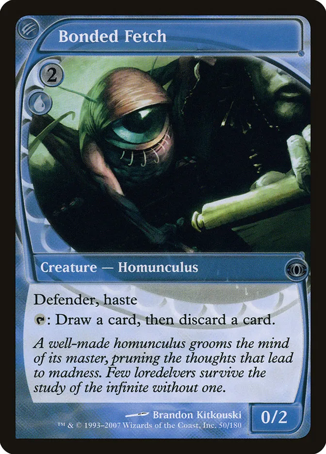 2007 Future Sight Bonded Fetch uncommon #50 unlisted card image