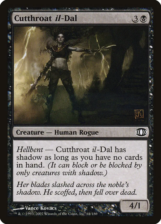 2007 Future Sight Cutthroat il-Dal common #64 unlisted card image