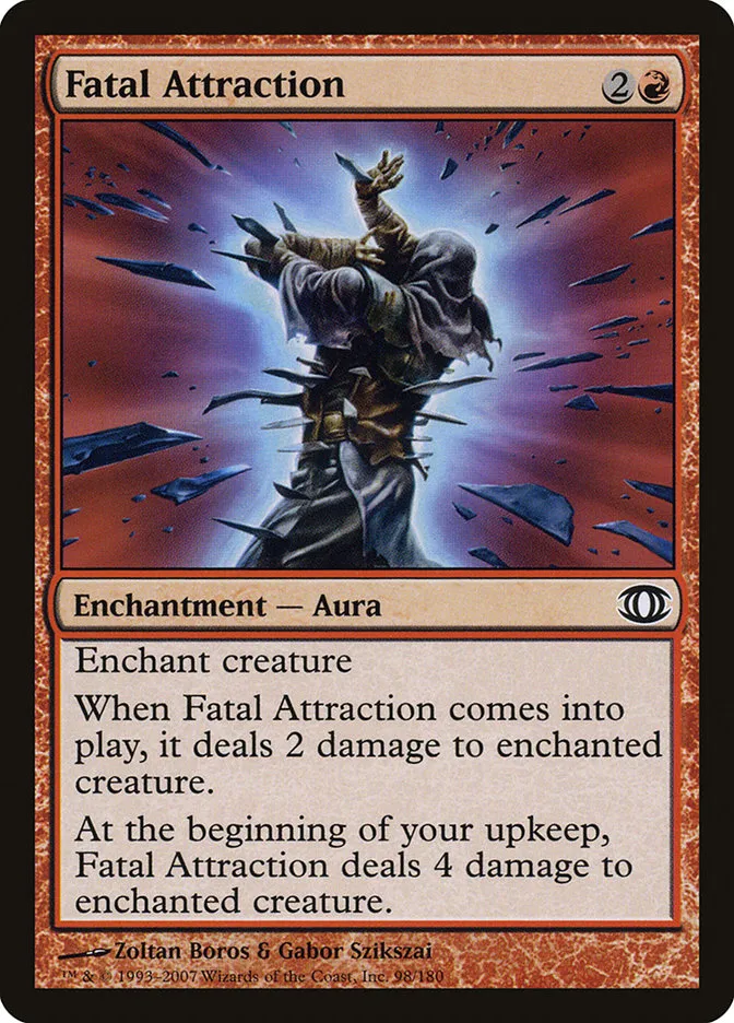 2007 Future Sight Fatal Attraction common #98 unlisted card image