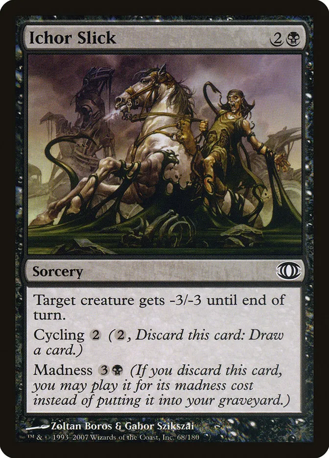 2007 Future Sight Ichor Slick common #68 unlisted card image