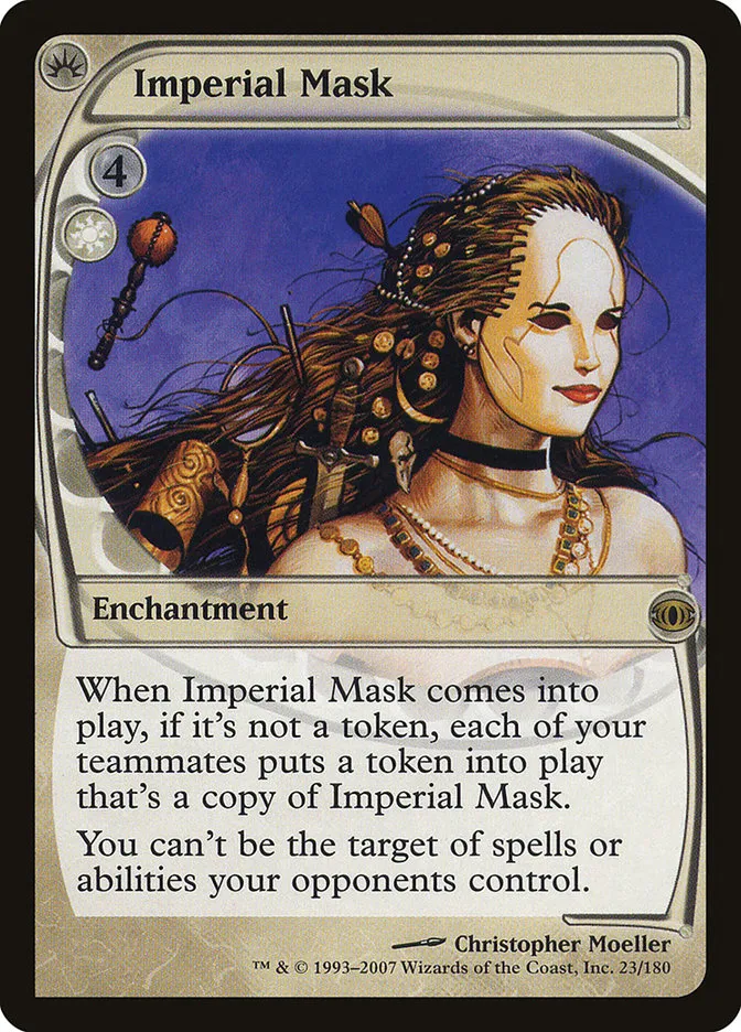 2007 Future Sight Imperial Mask rare #23 unlisted card image