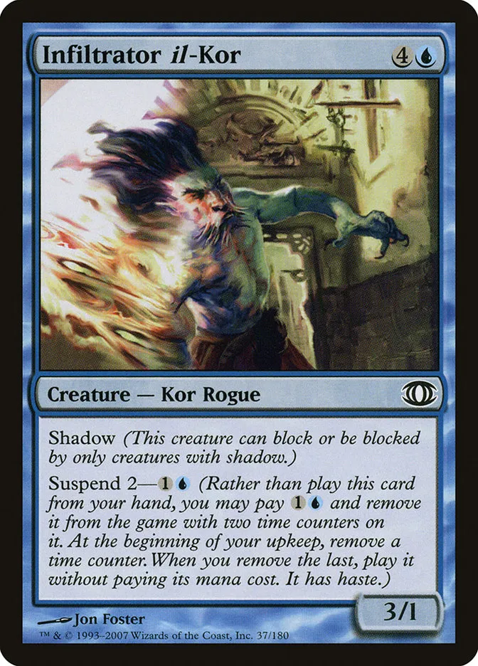 2007 Future Sight Infiltrator il-Kor common #37 unlisted card image