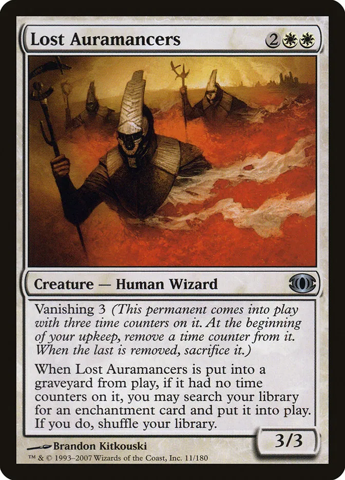2007 Future Sight Lost Auramancers uncommon #11 unlisted card image
