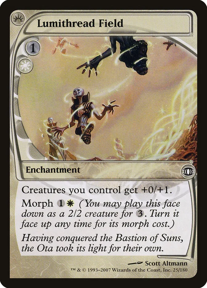 2007 Future Sight Lumithread Field common #25 unlisted card image