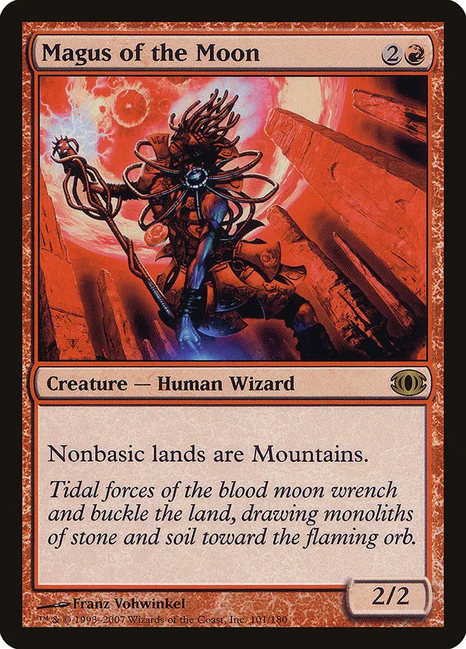 2007 Future Sight Magus of the Moon rare #101 unlisted card image