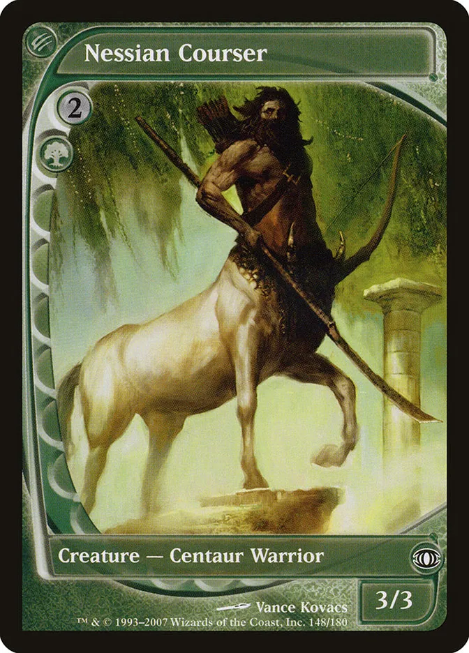 2007 Future Sight Nessian Courser common #148 unlisted card image