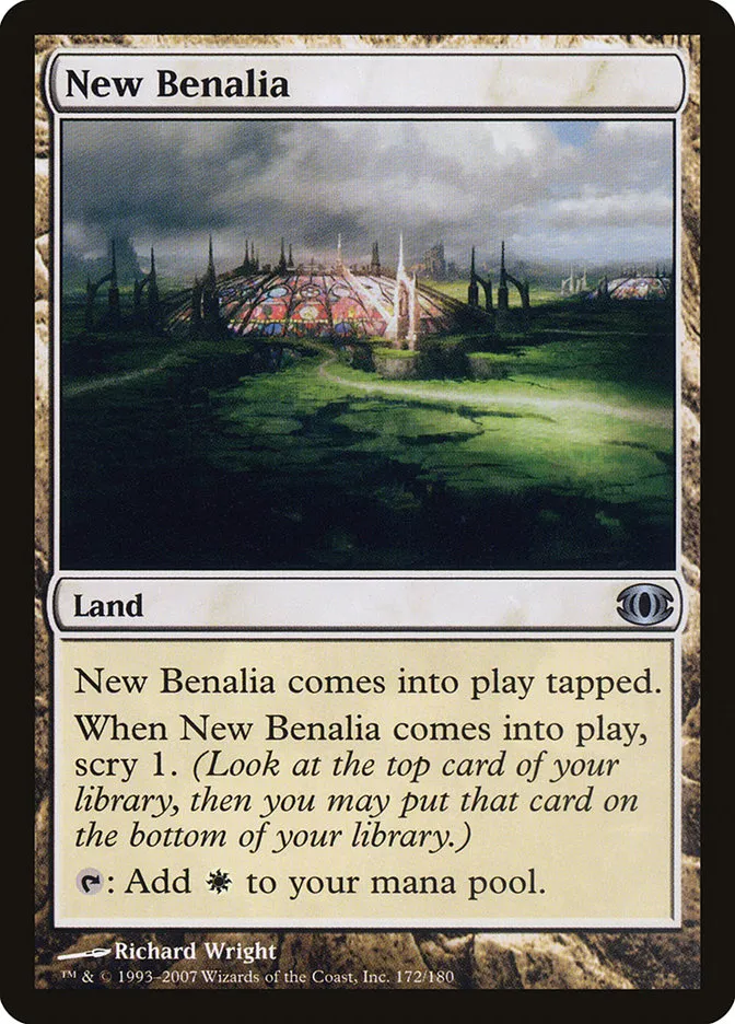 2007 Future Sight New Benalia uncommon #172 unlisted card image