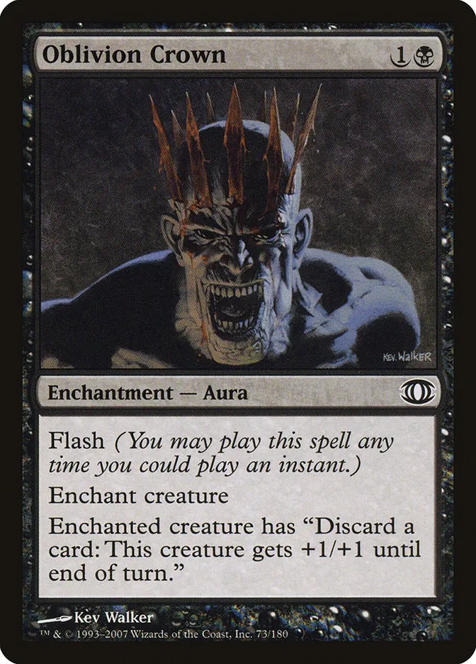 2007 Future Sight Oblivion Crown common #73 unlisted card image