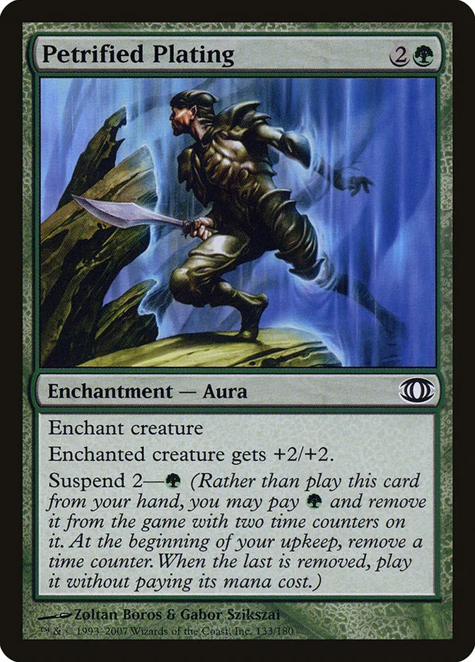 2007 Future Sight Petrified Plating common #133 unlisted card image