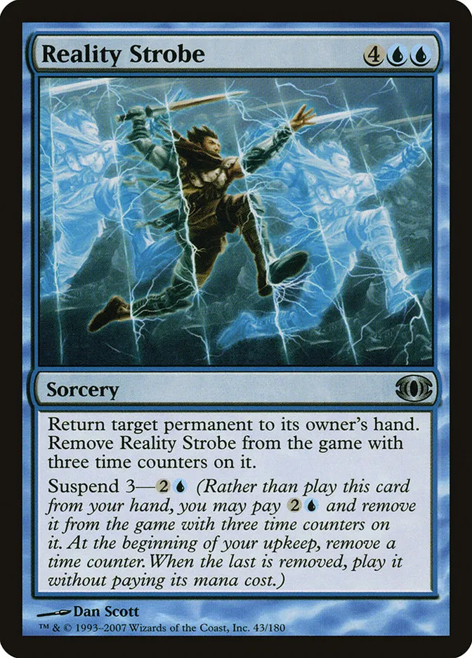 2007 Future Sight Reality Strobe uncommon #43 unlisted card image