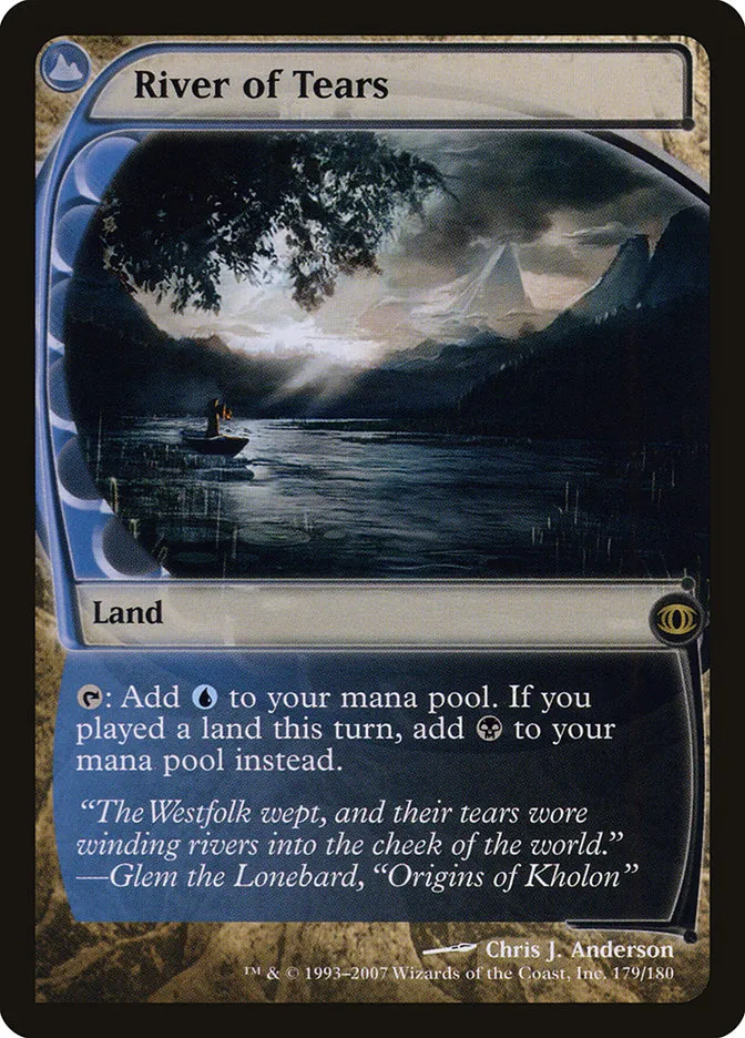 2007 Future Sight River of Tears rare #179 unlisted card image