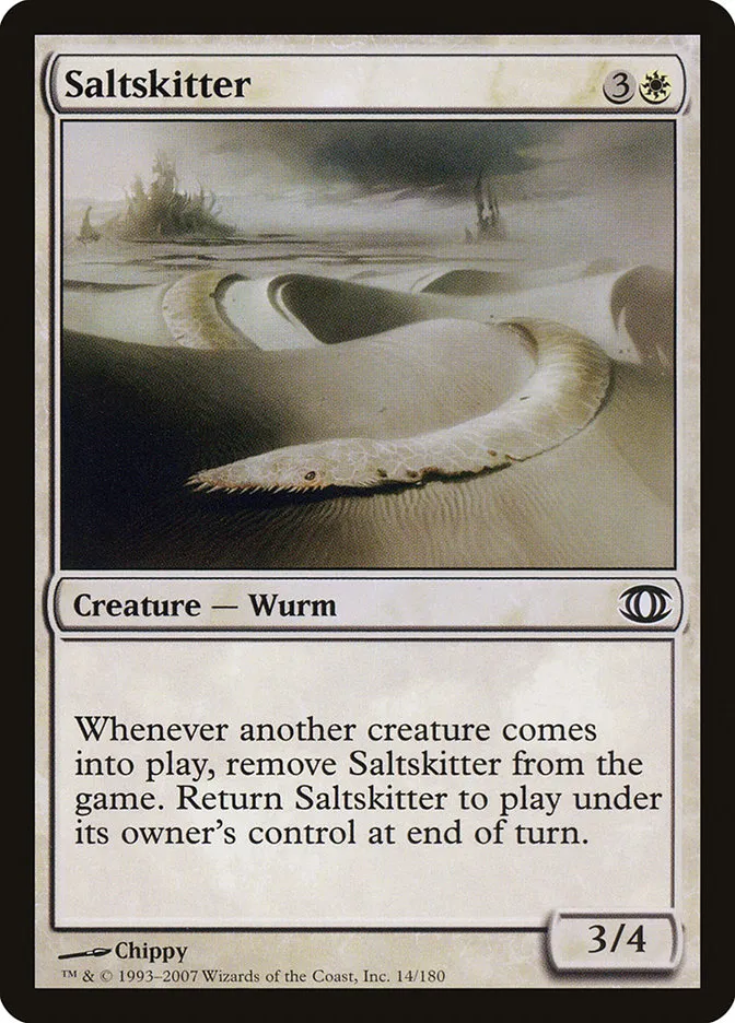 2007 Future Sight Saltskitter common #14 unlisted card image