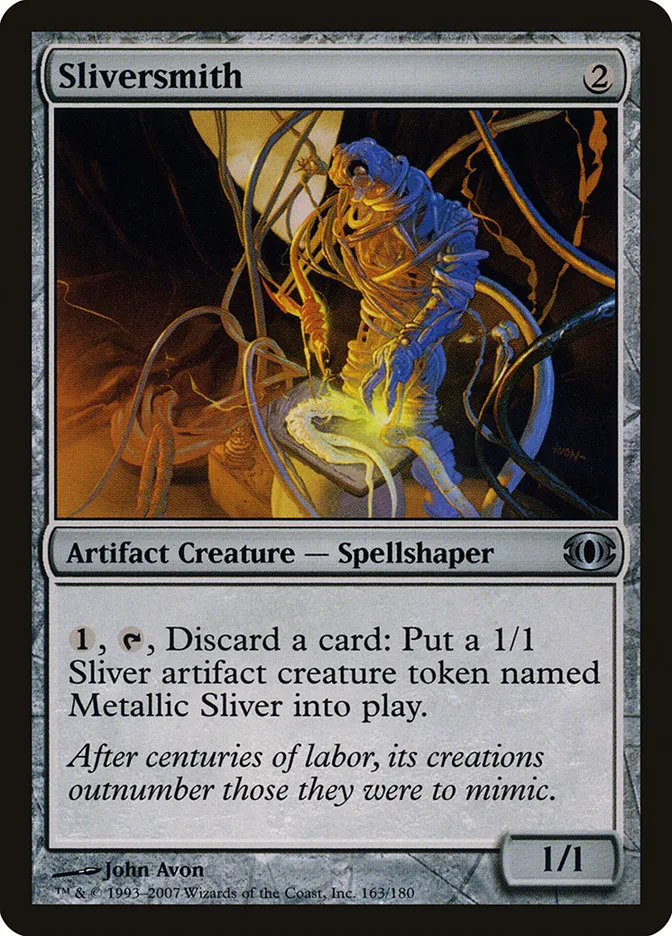 2007 Future Sight Sliversmith uncommon #163 unlisted card image