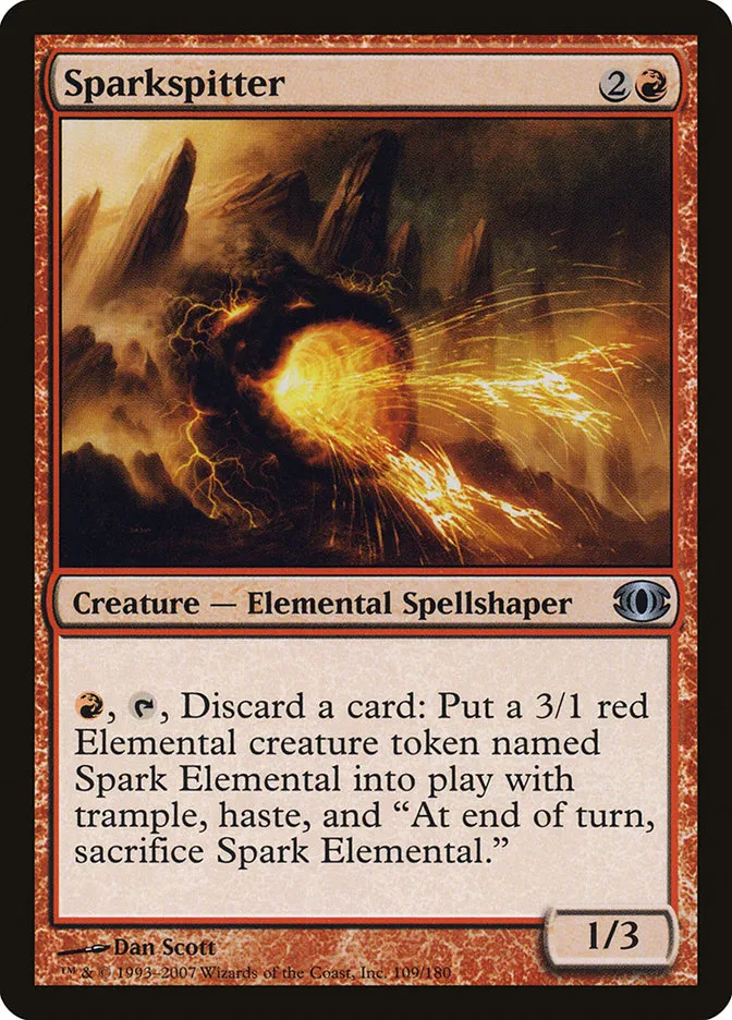 2007 Future Sight Sparkspitter uncommon #109 unlisted card image