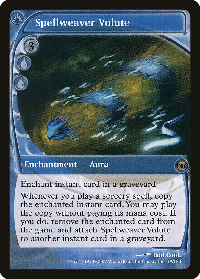 2007 Future Sight Spellweaver Volute rare #59 unlisted card image