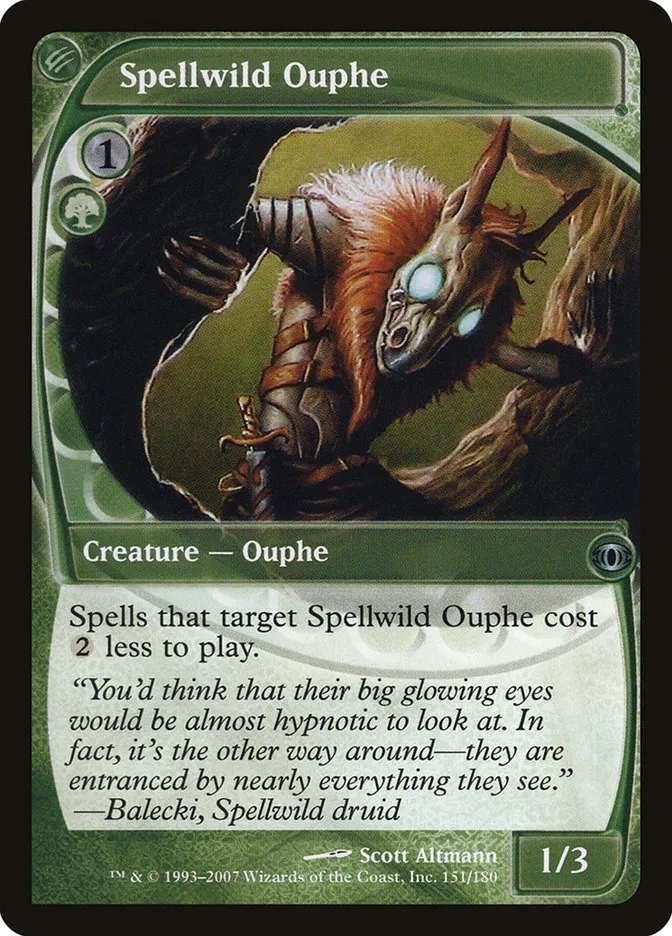 2007 Future Sight Spellwild Ouphe uncommon #151 unlisted card image