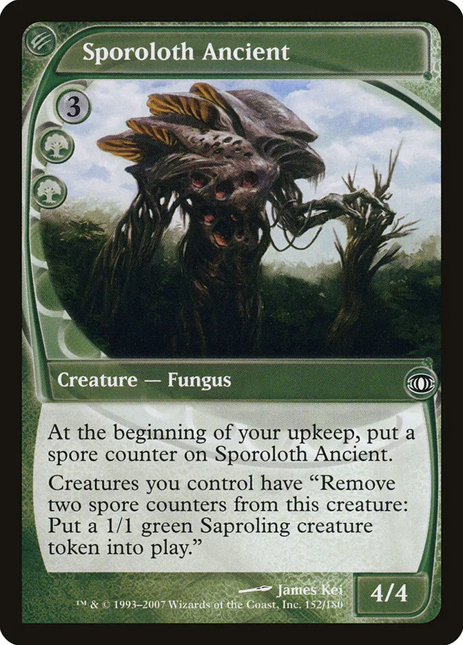 2007 Future Sight Sporoloth Ancient common #152 unlisted card image