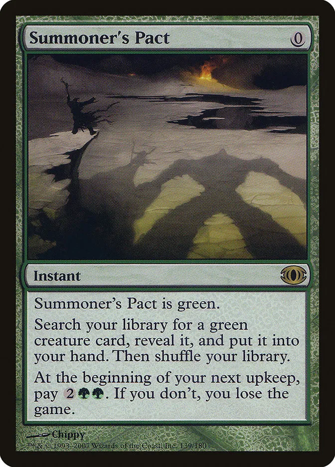 2007 Future Sight Summoner's Pact rare #139 unlisted card image