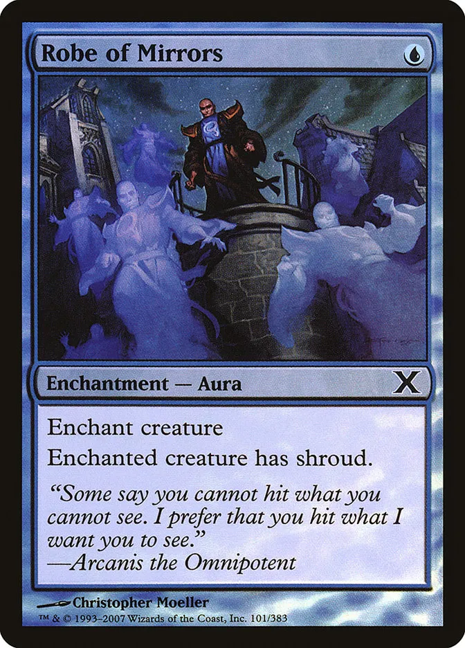 2007 Tenth Edition Robe of Mirrors common #101★ common card image