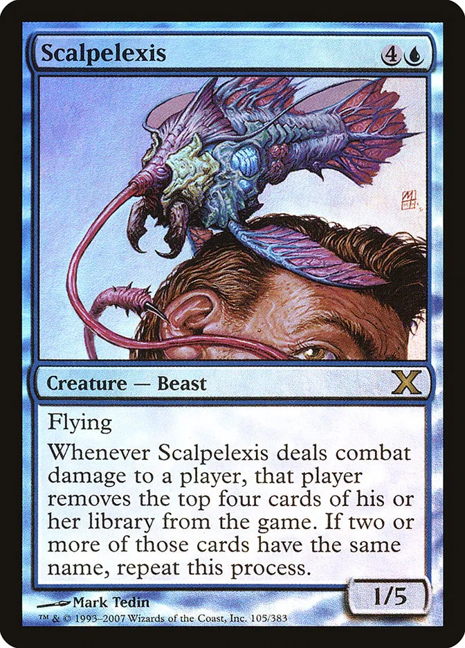 2007 Tenth Edition Scalpelexis #105★ rare card image