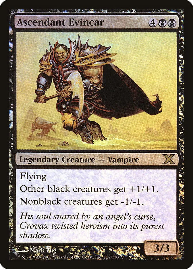 2007 Tenth Edition Ascendant Evincar #127★ rare card image