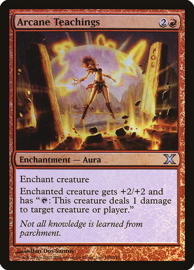 2007 Tenth Edition Arcane Teachings #188★ uncommon card image