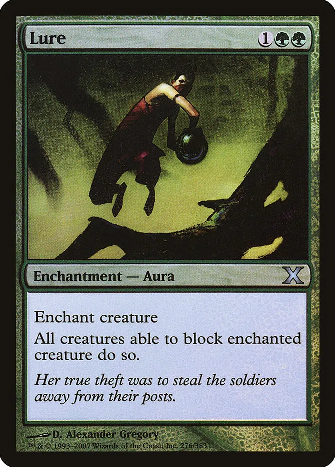 2007 Tenth Edition Lure #276★ uncommon card image