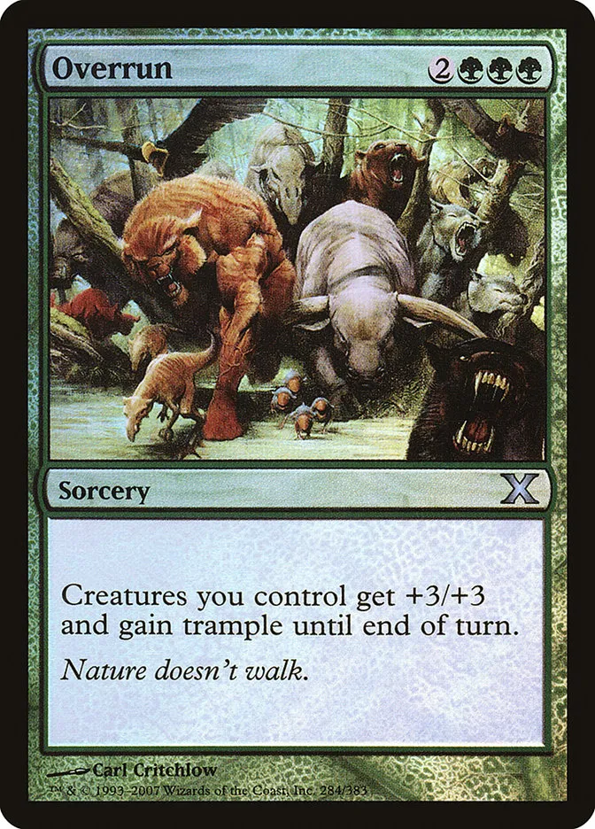 2007 Tenth Edition Overrun #284★ uncommon card image