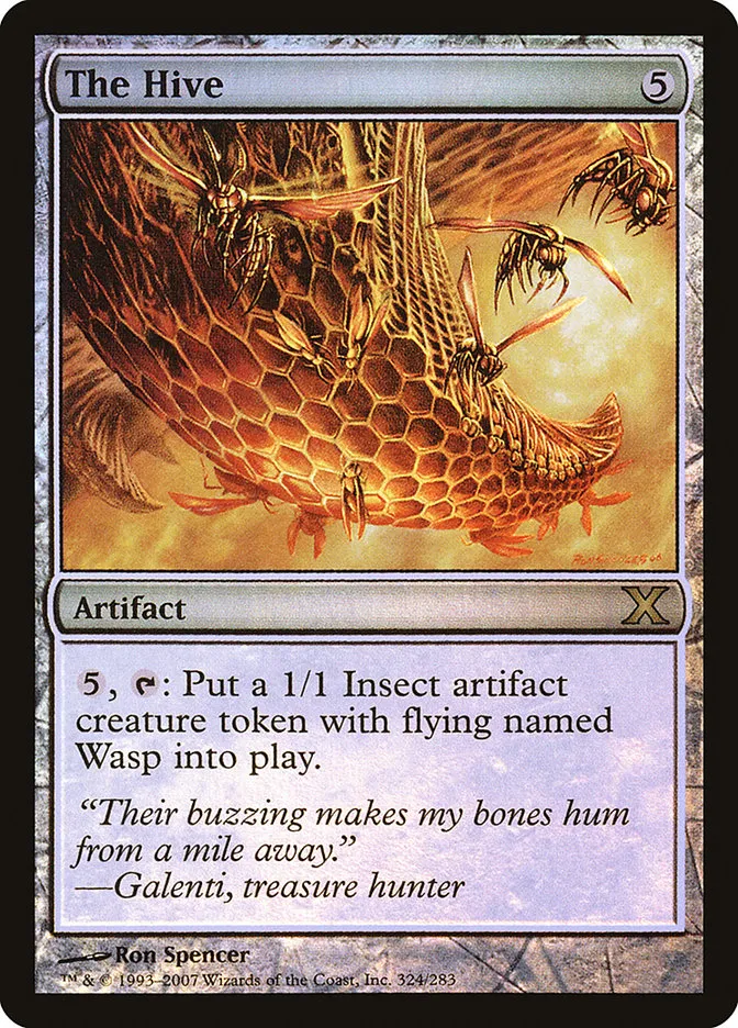 2007 Tenth Edition The Hive #324★ rare card image