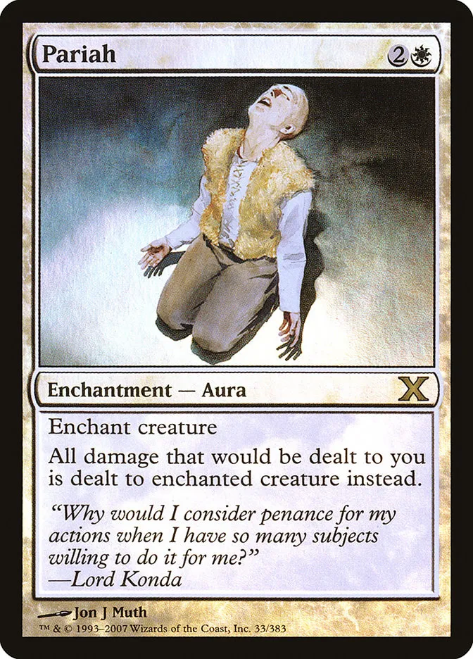 2007 Tenth Edition Pariah #33★ rare card image