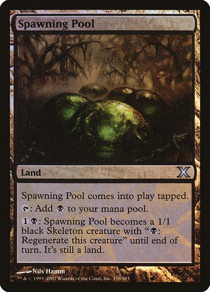 2007 Tenth Edition Spawning Pool #358★ uncommon card image