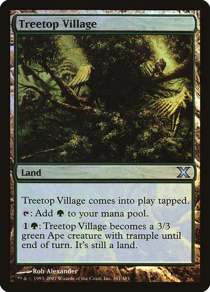 2007 Tenth Edition Treetop Village #361★ uncommon card image