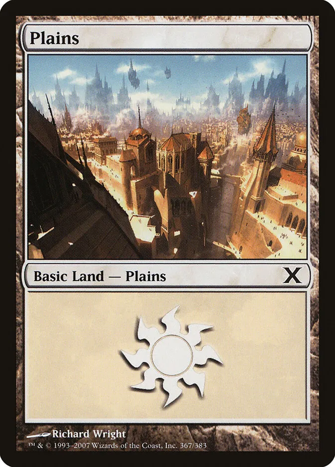 2007 Tenth Edition Plains common #367 common card image