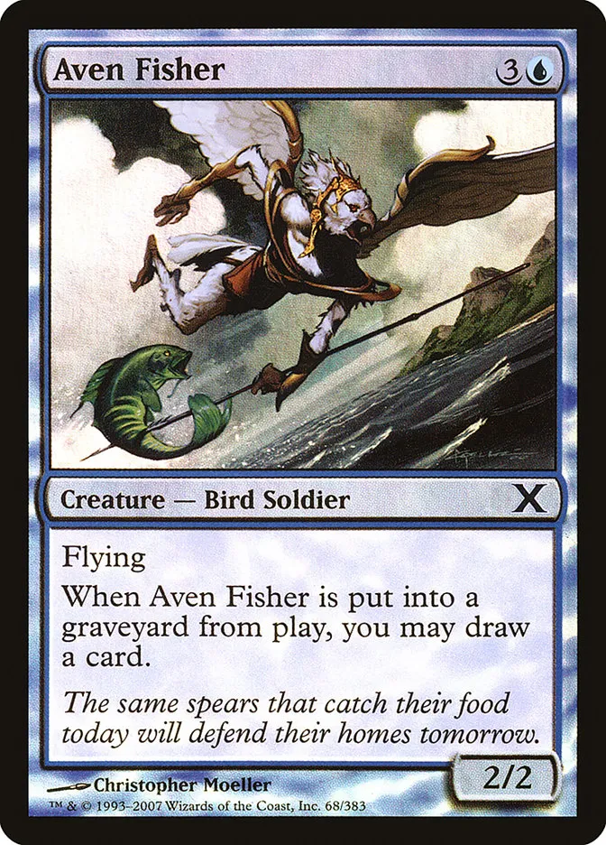 2007 Tenth Edition Aven Fisher #68★ common card image