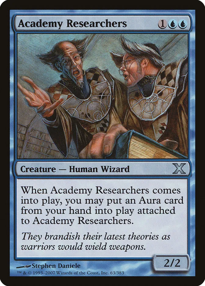 2007 Tenth Edition Academy Researchers #63 uncommon card image