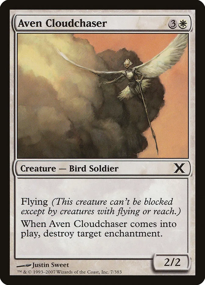 2007 Tenth Edition Aven Cloudchaser common #7 common card image