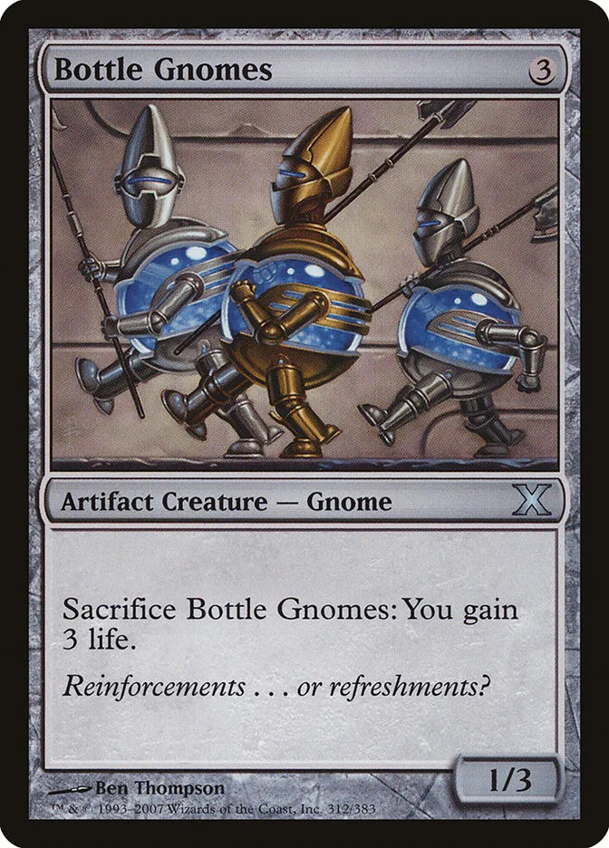 2007 Tenth Edition Bottle Gnomes #312 uncommon card image