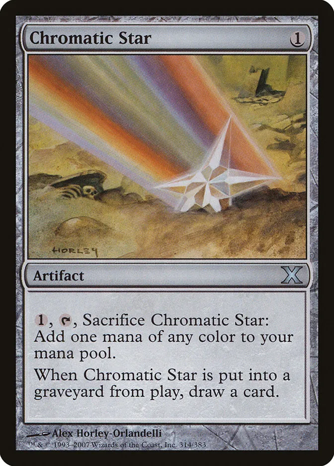 2007 Tenth Edition Chromatic Star uncommon #314 uncommon card image