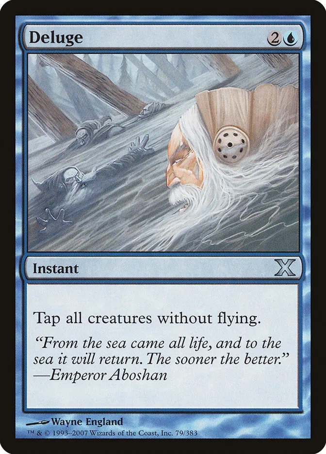 2007 Tenth Edition Deluge uncommon #79 uncommon card image