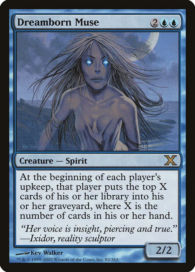 2007 Tenth Edition Dreamborn Muse #82 rare card image