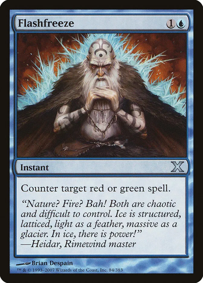 2007 Tenth Edition Flashfreeze uncommon #84 uncommon card image